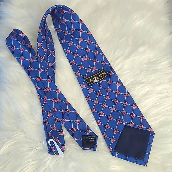 Vintage Y2K 100% Silk Democratic Democrat Political Party Donkey Tie Necktie 60" - Picture 14 of 17